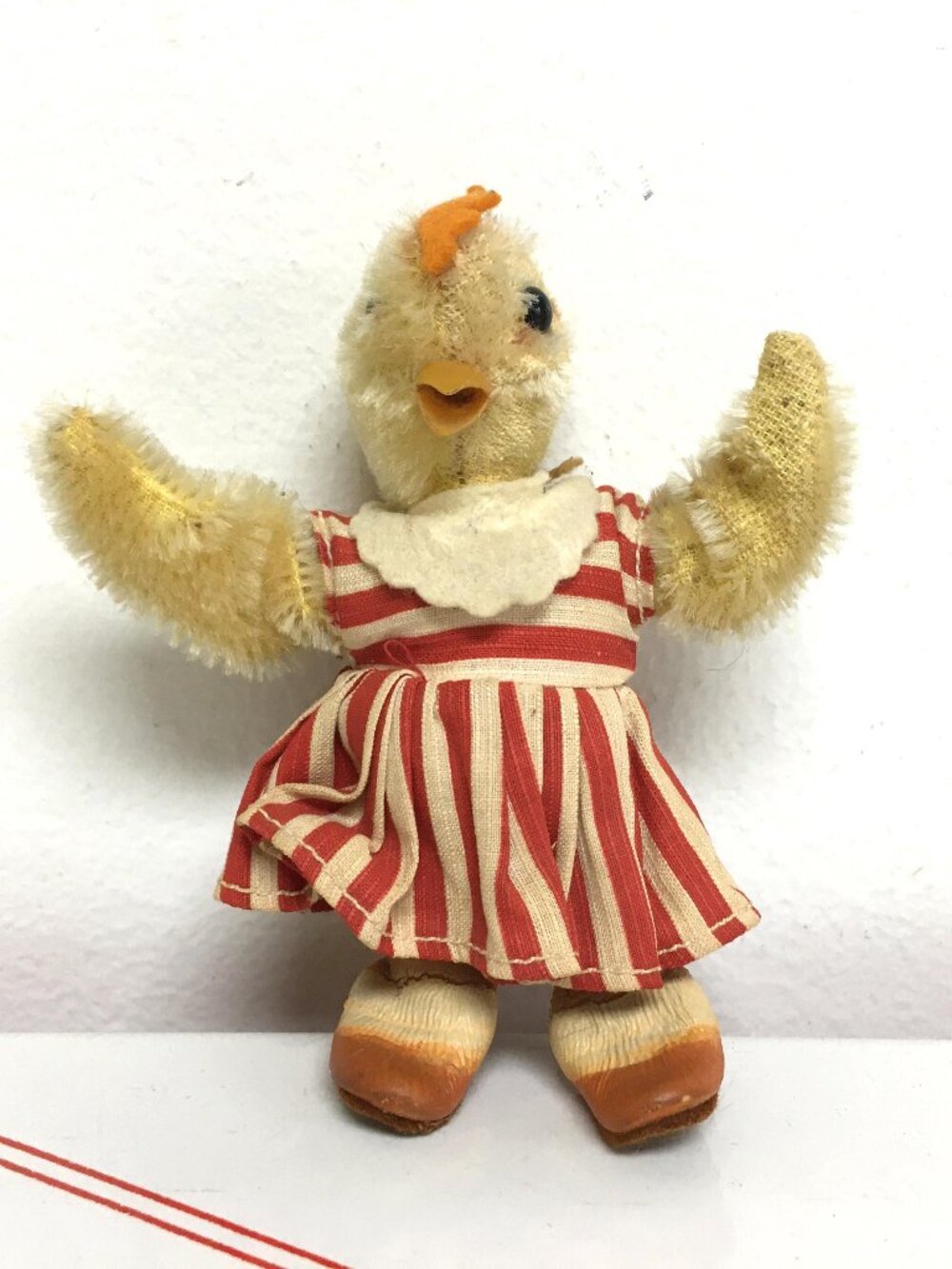 Vintage 1950's Steiff "Kiki Chick" Stuffed Toy Animal